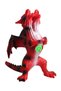Real Looking Plush Filled Soft Silicone Coated Sound Roaring 2 Headed Dragon Dinosaur Toy Giant - 2