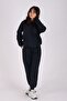 Kangaroo Pocket Hooded Girl's Tracksuit Set - 3
