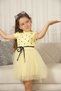 Baby Girl Child Princess Fluffy Tutu Dress Polka Dot Short Sleeve Flexible Lycra - 5