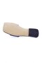 140-23Y Women's Buckle Slippers Black - 5