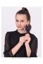 Tulle Long Sleeve Skirt Layered Gathered Chiffon Girl Dress - 6