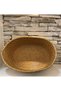 Natural, Jute, Wicker, Patterned, Basket, Inside Cabinet, Children's Room, Organizer, Storage Basket, Bread Basket - 3