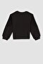 Girl's Disney Princess Crew Neck Sweatshirt Y4745A622Au - 7