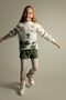 Girls' Velvet Shorts Socks Set of 2 Y5695A622Wn - 3