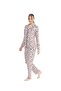U.S. Polo Assn. Women's Gift Printed Nova Pajama Set - Mer.1Q7.D92.D1E.Cy1B.Bff/.1. - 3