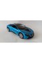 Bmw I8 Pull Drop Licensed Model Vehicle 13cm Blue