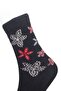 Pack of 12 Women's Cotton Mixed Patterned Quality Socks - 5