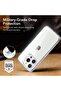 Clear Shockproof Case for iPhone 15 Pro, Slim Transparent TPU Cover, Yellowing-Resistant,Zero Series - 4
