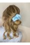 Set of 10 Women's Satin Hair Rubber Hairpins - 2