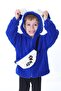 Sax Blue Kareluxe Children's Cardigan with Plush Accessories - Unisex 1-5 Years - 6