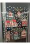 Christmas New Year Winter Houses Kids Baby Room Sticker Set - 5