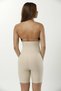 Women's Beige Size 2 Slimming Laser Cut High Waist Long Leg Non-Marking Ghost Corset 2002 - 2