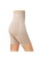 Beige Women's Corset - Belly and Leg Enhancer with Legs