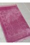 Plush Fringed Prayer Rug - 4