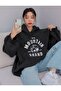 Women's The Mountain Grand Printed Hooded Oversize Sweatshirt