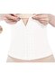 Women's White Agraffiti Waist Corset Firming