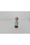 Wooden Painted Peg Dolls - Fun Colorful Pegdoll - 5