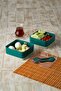 4-Compartment Food Storage Container Set| Athlete Diet Student Fitness School Workplace Travel Table - 2