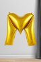 Letter M Foil Balloon Gold 100 Cm 40 Inches 1 Meter Gold