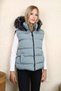 Girl's Furry Hooded Sports Vest - 2