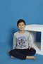 Combed Cotton Seasonal Long Sleeve Children's Pajama Set