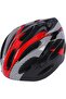 Cycle & Skates Helmet Adjustable Strap, Black & Red Polycarbonate, EPS, Padding For Adults - 2