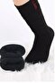 Luxury Black Thermal - Soldier Set Polar Beanie Neck Collar Gloves Socks Set - 5