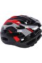 Cycle & Skates Helmet Adjustable Strap, Black & Red Polycarbonate, EPS, Padding For Adults - 4