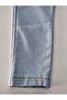 Blue Slim Fit Lycra Girl's Jeans Leggings - 5