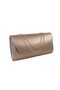 Bronze Evening Dress Bag. Bronze Women's Evening Dress Bag. Evening Dress Bronze Fabric Event Night Portfolio Clutch Bag. - 3