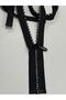 Stoned Zipper 100 Cm Black - 6