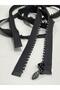 Stoned Zipper 100 Cm Black - 4