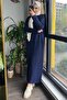 Corded Knitwear Dress - 5