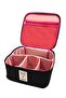 Cosmetic Makeup Bag with Handle Travel Set Makeup Accessories Organizer 24x21x11 Cm - 3