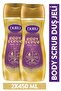 Body Scrub Gold Duş Jeli 2x450 Ml