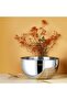 Satin Stainless Steel 28 Cm Stainless Steel Bowl 3 Piece Multi-Purpose Mixing Bowl Set Gray - 7