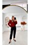Premium Series Double-Cuffed Pleated Black Trousers - 4