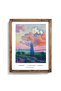 Pink Cloud - Henri-Edmond Cross - Wooden Frame