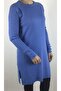 Fine Knit WITH BRAIDED Patterned PATTERN AND BUTTON DETAIL ON THE SLEEVES. - 2