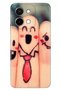 Vivo Y28 Compatible Case Silicone Patterned Vivoy28 Cover Smiling Fingers