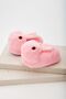 Pink Animal Silent Sole Slippers and Plush House Shoes with Rabbit Figure (THE EYE IS EMBROIDERED LIKE THE VIDEO) - 4