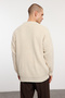 Bej Oversize Fit Couple/Çift Geniş Kalıp Bisiklet Yaka Basic Triko Kazak TMNAW23KZ00189 - 6