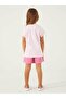 Girl's Shorts Set 9-14 Years Light Pink - 4