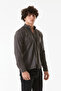 Suede Snap Shirt with Crest - 3
