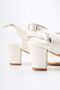 Girl's Evening Dress Shoes Children's Evening Dress Heeled Shoes Girl's Cross Stone Detailed Heeled Shoes - 4