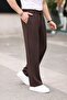 Men's Pleated Baggy Fabric Trousers Pl14 - 2