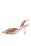 2101-22y Women's Crystal Stone Pointed Toe Heeled Shoes - 3
