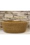 Natural, Jute, Wicker, Patterned, Basket, Inside Cabinet, Children's Room, Organizer, Storage Basket, Bread Basket - 2