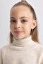 Girl's Turtleneck Sweater R1953A623Wn - 5