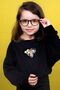 نظارات شاشة الكمبيوتر للأطفال باللون الأسود غير القابلة للكسر من نيو-يونيكس (3-9 سنوات) - 2